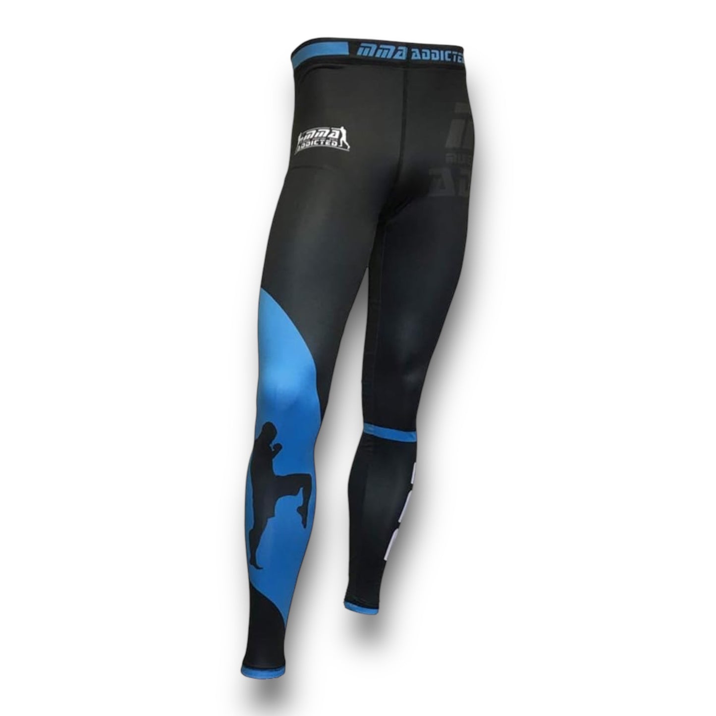 Mmaddicted Spatz Pantaloni Tecnici Modello 2nd Skin - Black/Blue