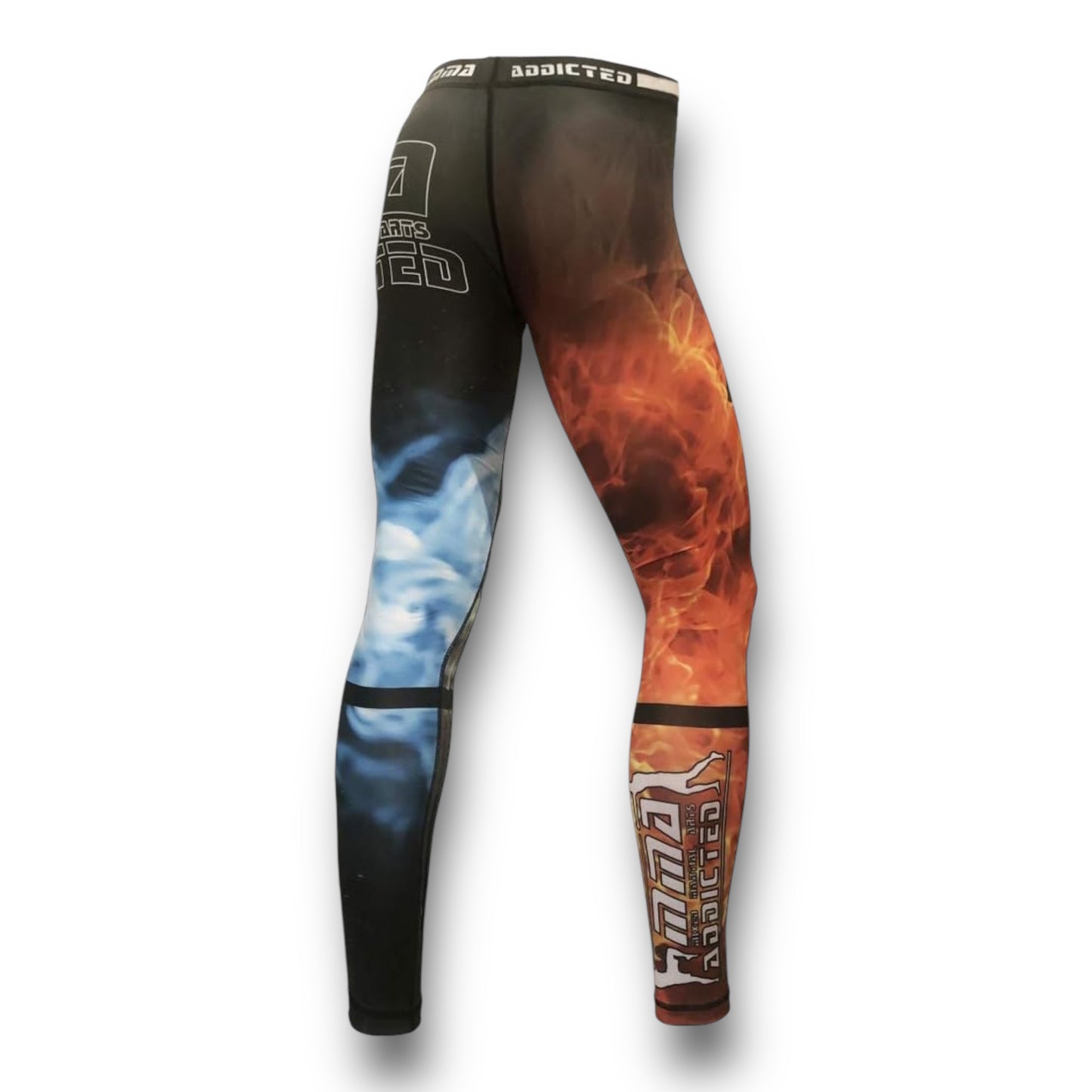 Mmaddicted Spatz Pantaloni Tecnici Modello 2nd Skin - Grafica FIRESTARTER