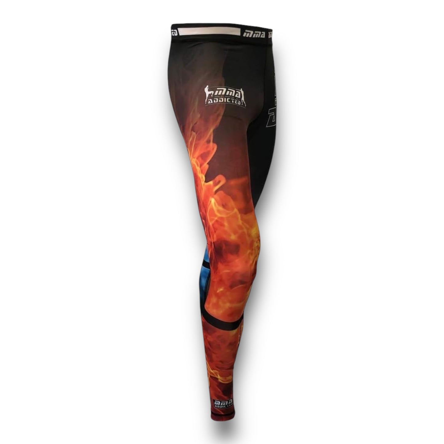 Mmaddicted Spatz Pantaloni Tecnici Modello 2nd Skin - Grafica FIRESTARTER