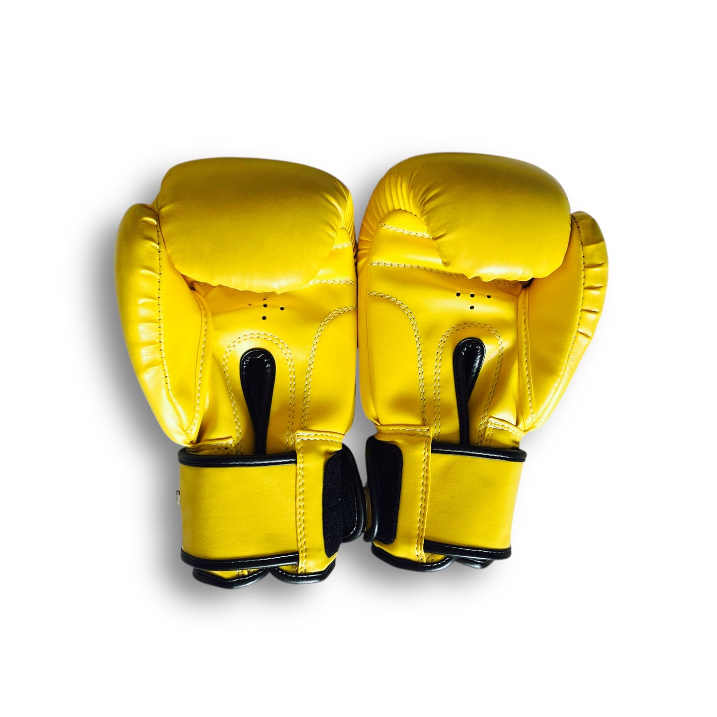 ThaiSmai Core Fighter Velcro Yellow - Guantoni - PU