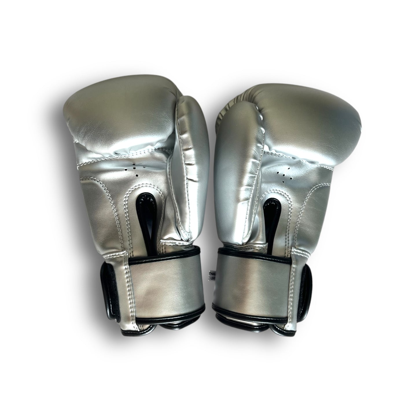 ThaiSmai Core Fighter Velcro Silver - Guantoni - PU