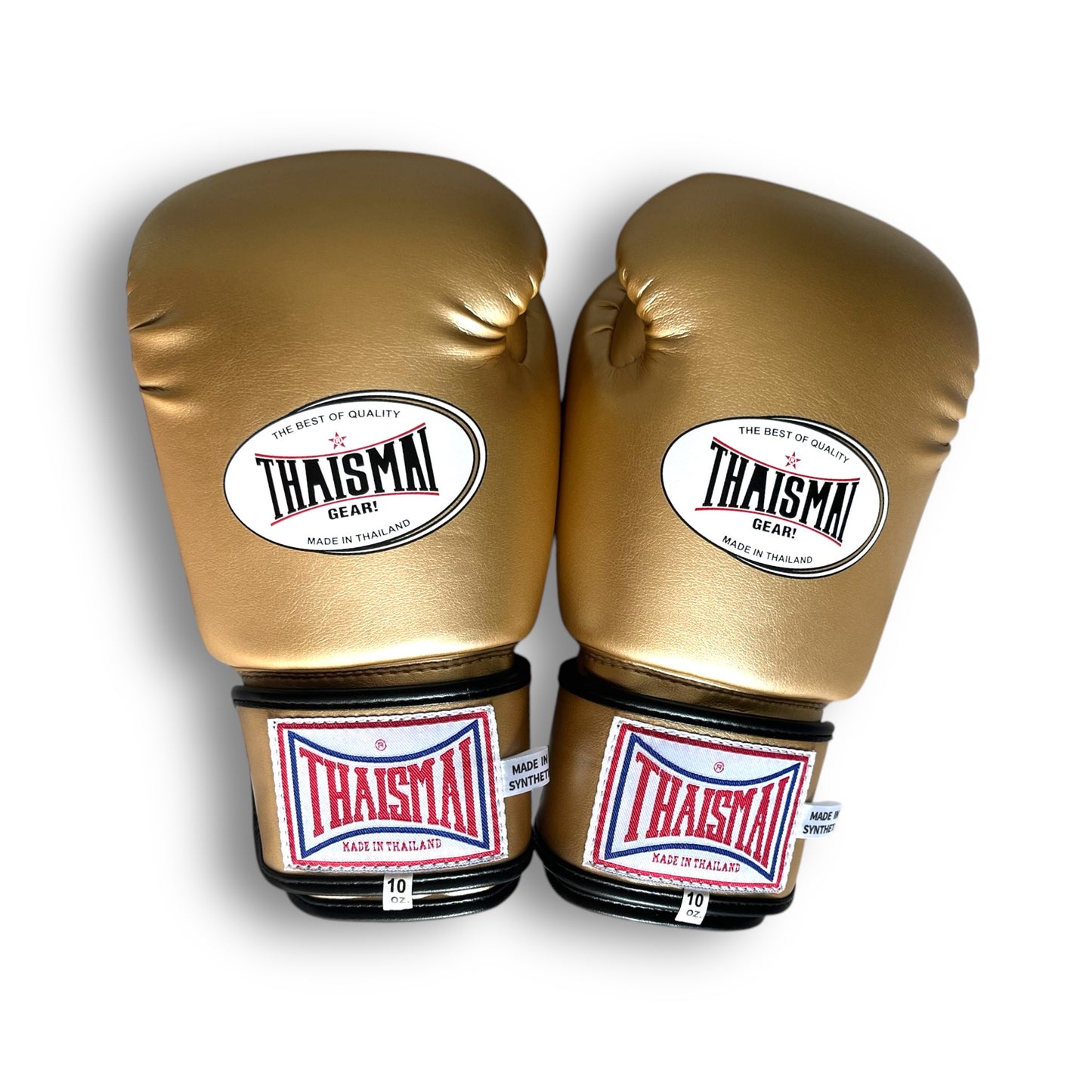 ThaiSmai Core Fighter Velcro Gold - Guantoni - PU