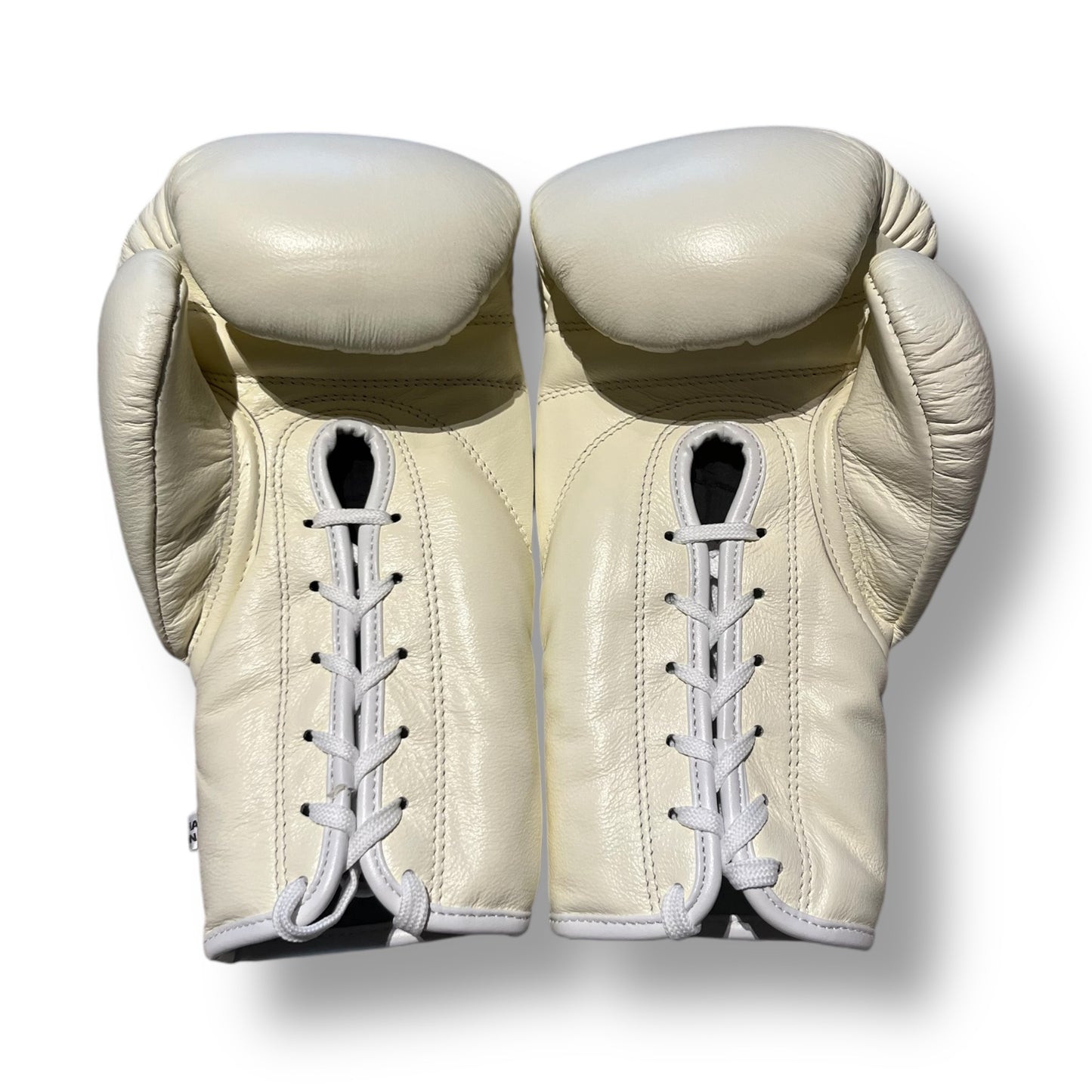 ThaiSmai ProFighter Laces White - Guantoni - Vera Pelle