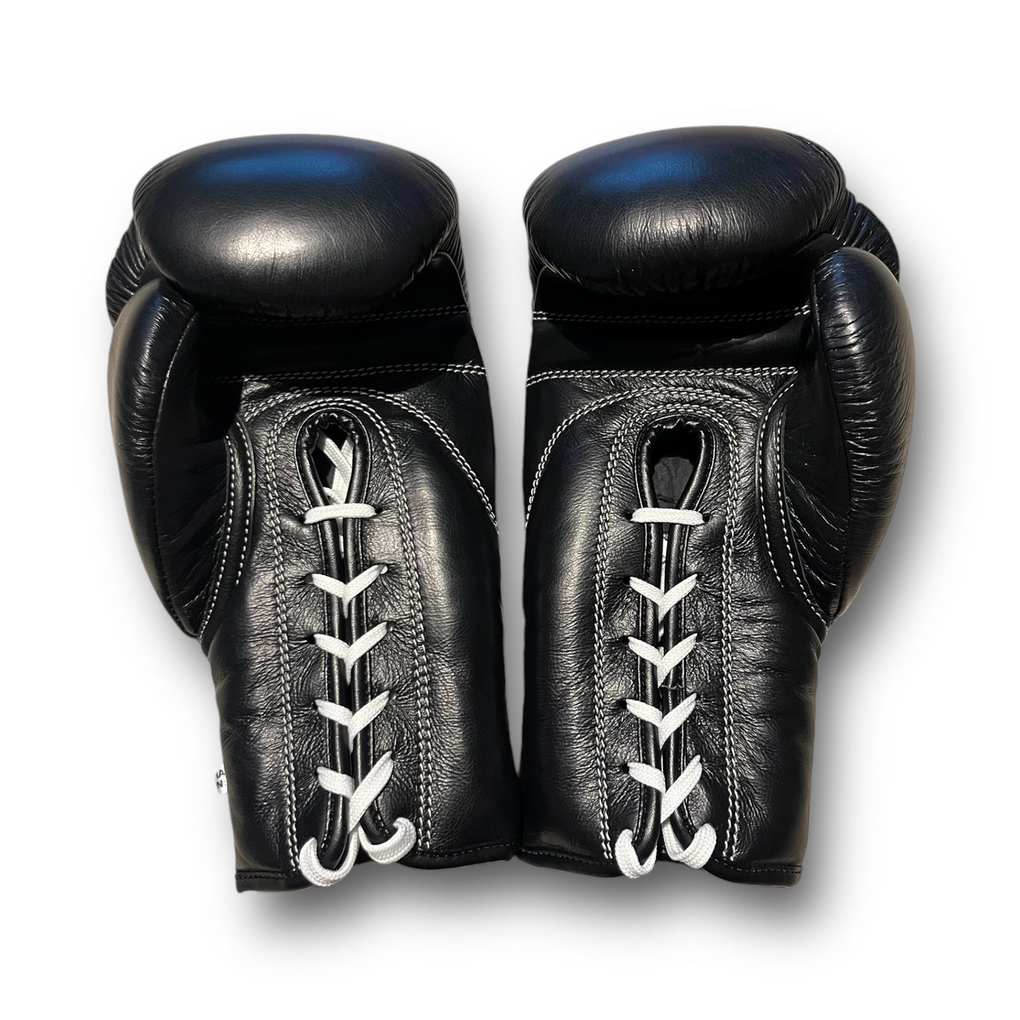 ThaiSmai ProFighter Laces Black - Guantoni - Vera Pelle