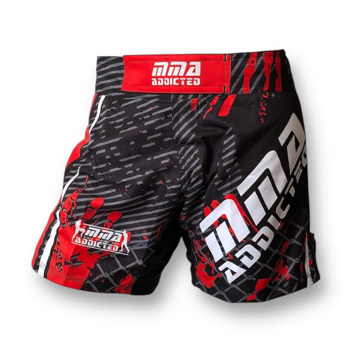 Mmaddicted Short- Black/Red/White