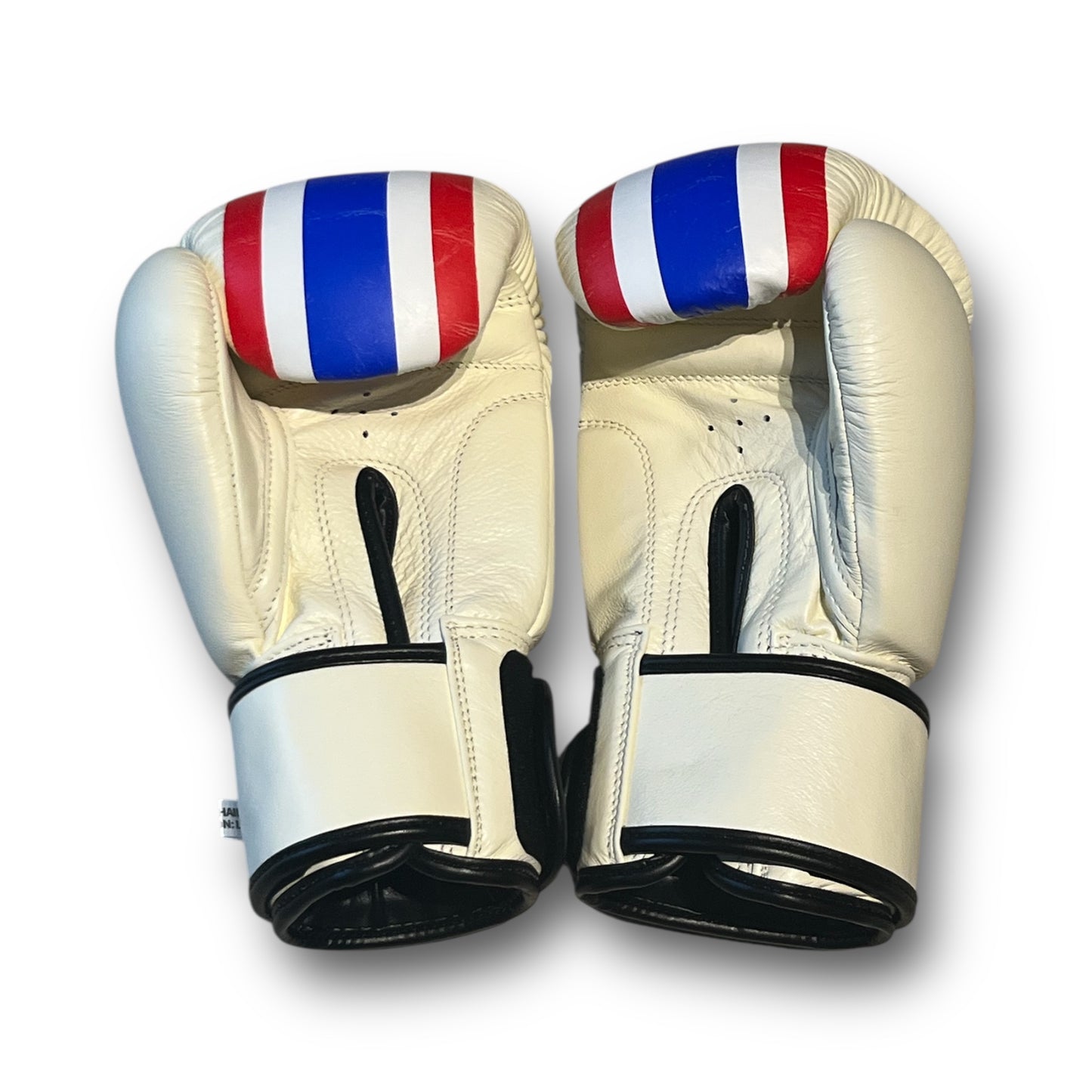ThaiSmai ProFighter Velcro Thai Flag Print LIMITED EDITION- Guantoni - Vera Pelle