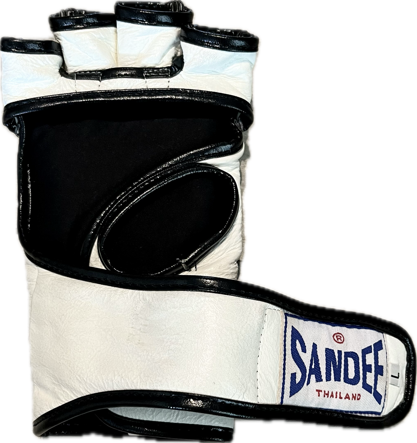 Sandee Mma Competition White/Black - Guantini - Vera Pelle