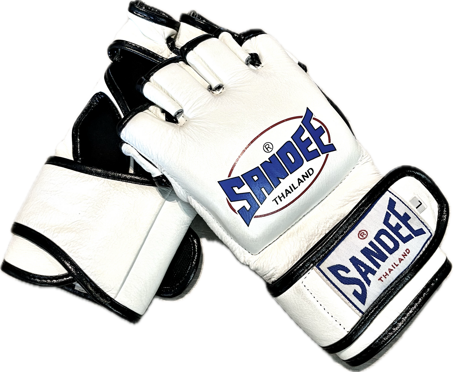 Sandee Mma Competition White/Black - Guantini - Vera Pelle