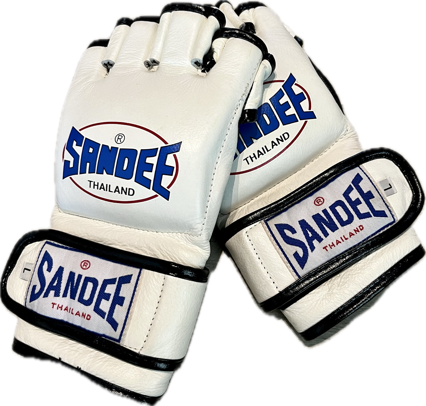 Sandee Mma Competition White/Black - Guantini - Vera Pelle