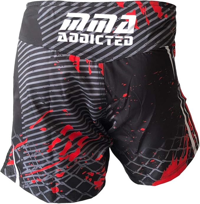Mmaddicted Short- Black/Red/White