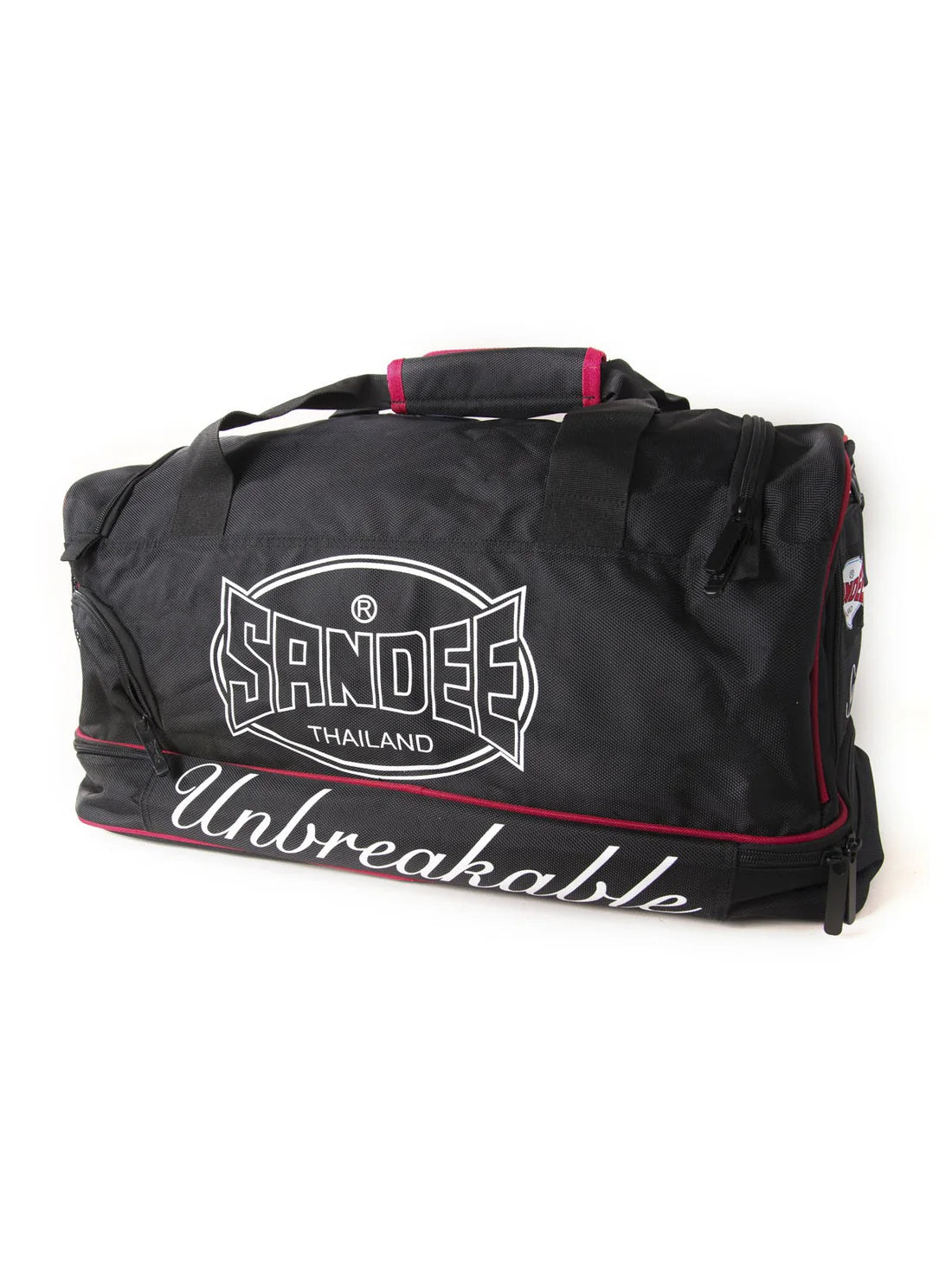 Sandee Gym Bag - Black & Red - Medium
