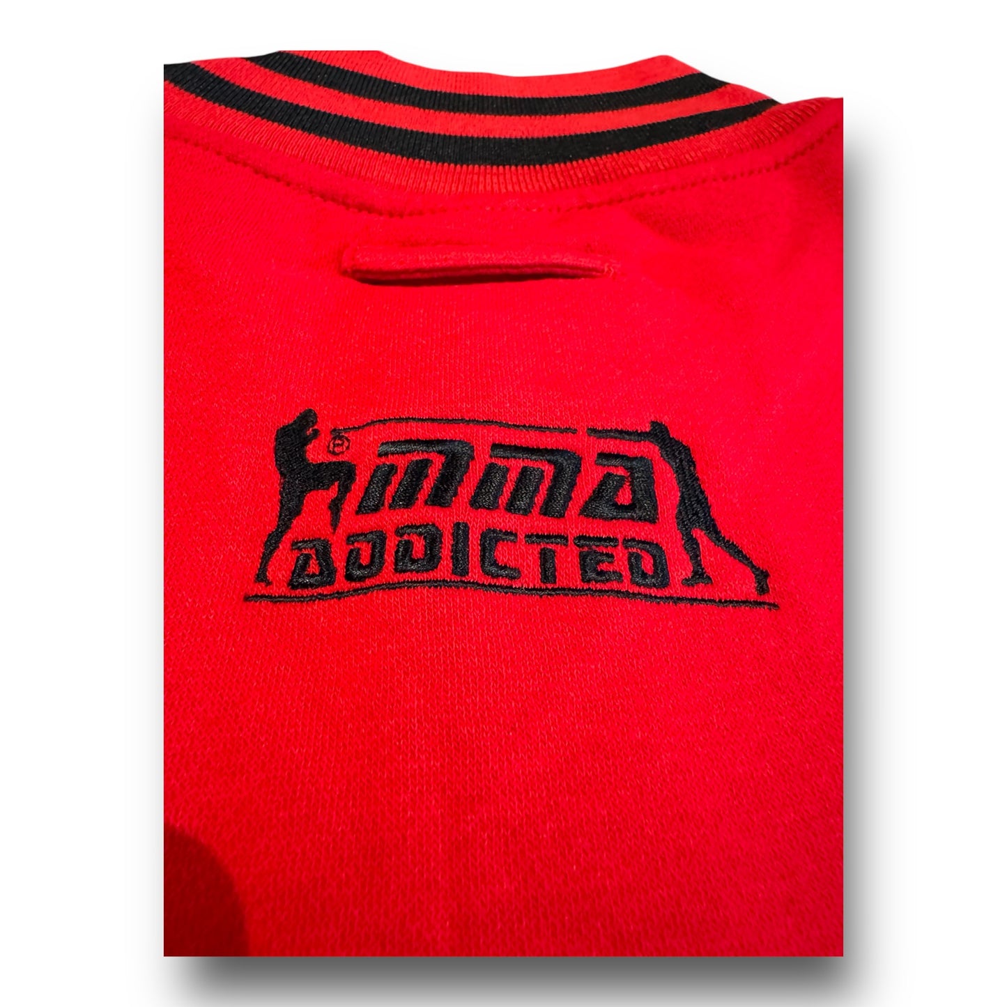 MMA Addicted Giacca Varsity College Rosso/Nero