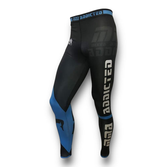 Mmaddicted Spatz Pantaloni Tecnici Modello 2nd Skin - Black/Blue