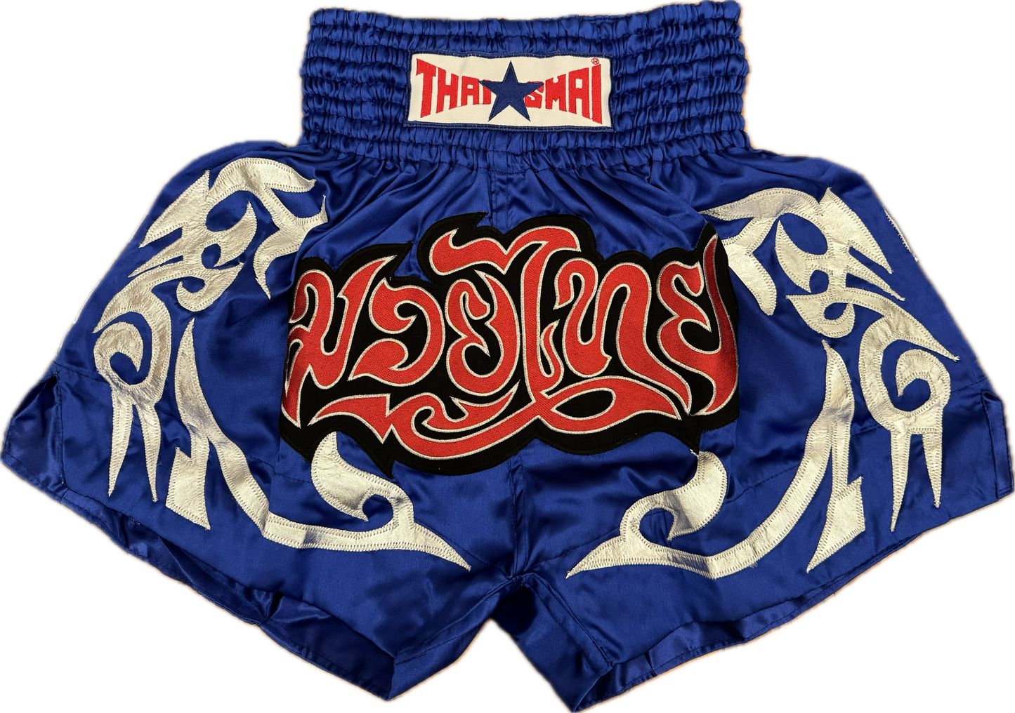 THAISMAI Short Special Fighter Edition Blue/White/Black