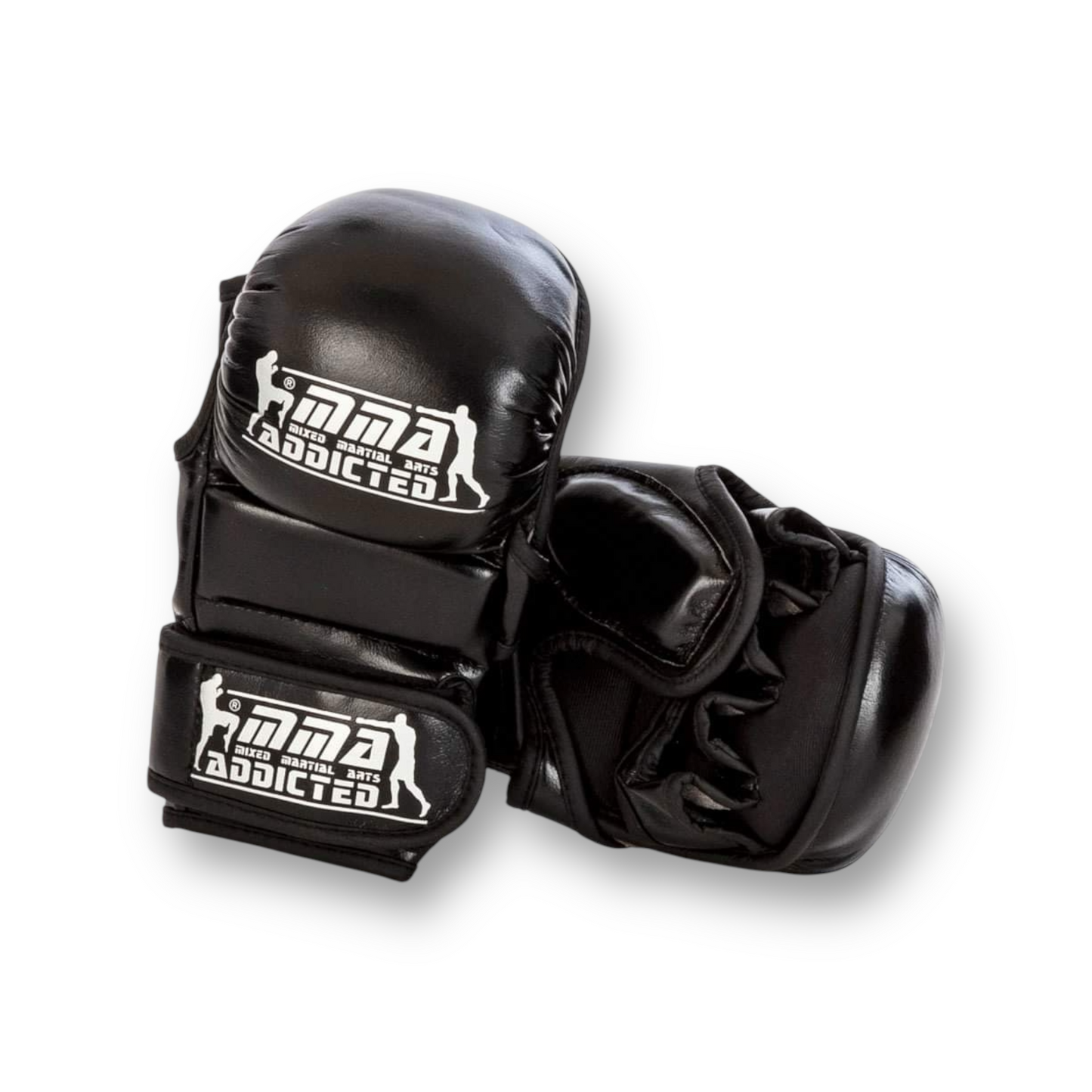 Mmaddicted Sparring Black - Guantini - Vera Pelle