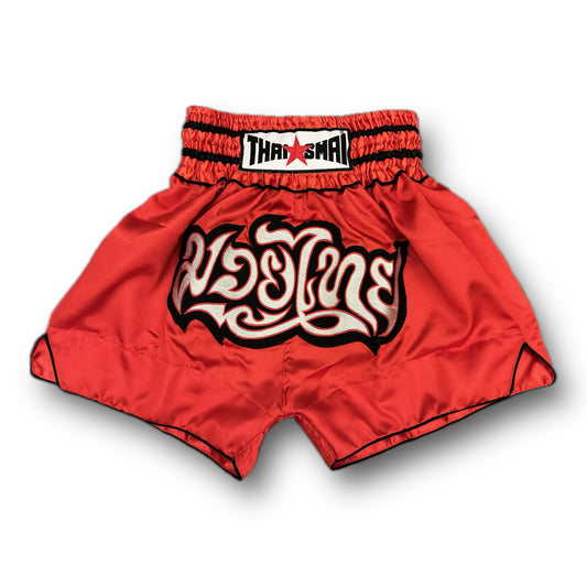THAISMAI Short Special Fighter Edition Red/White/Black