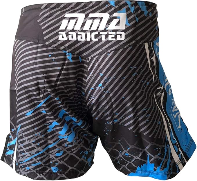 Mmaddicted Short- Black/Blue/White