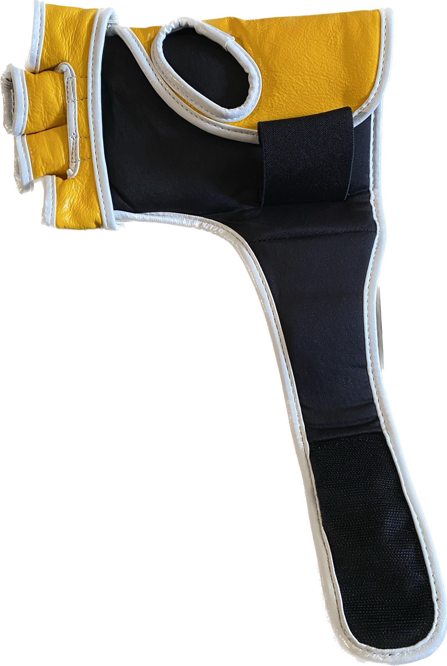 Sandee Mma Competition Yellow/White - Guantini - Vera Pelle